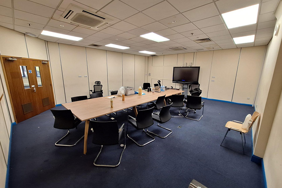 Office before fit out